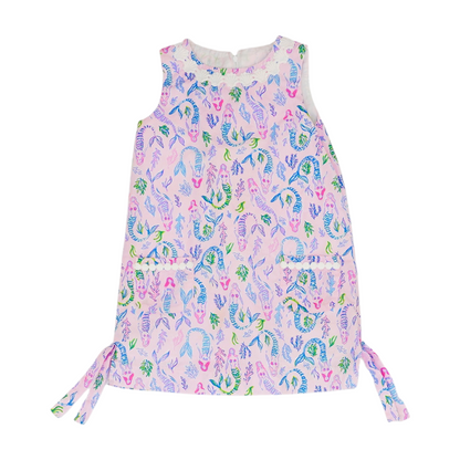 Pink Print Dress