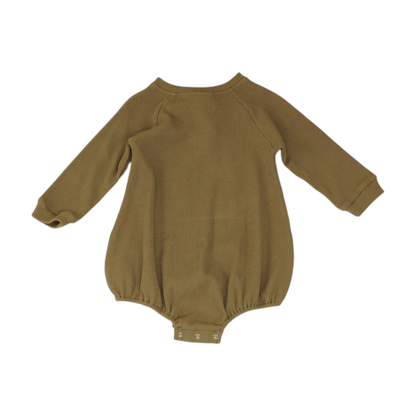 Olive Long Sleeve One-Piece