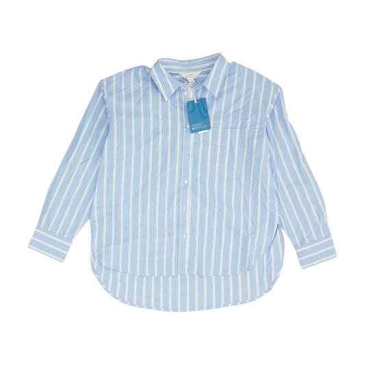 Blue Striped Button Down