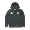 Black Solid Hoodie Pullover