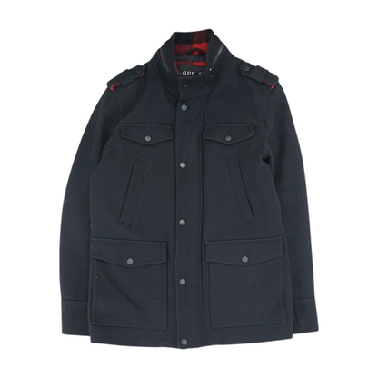 Black Solid Coat