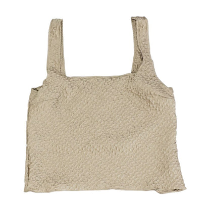 Brown Tank Knit Top