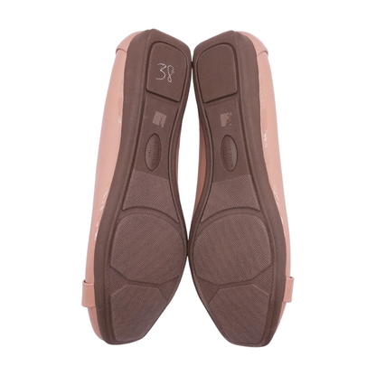 Beige Slip-On Flats