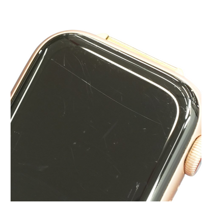 40mm Series 4 Gold Smartwatch Rose Gold Band S/M