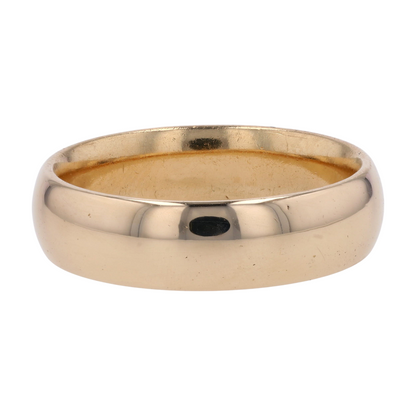 14K Yellow Gold Band