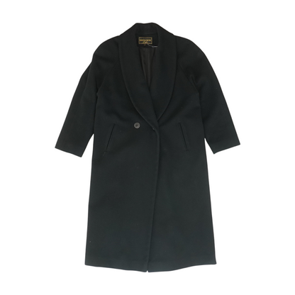 Black Petite Solid Coat