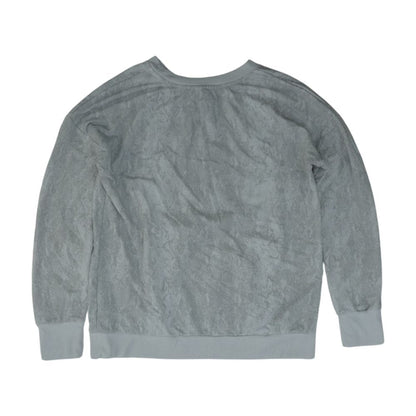 Gray Animal Print Sweatshirt