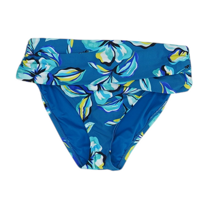 Blue Floral Swim Bottom