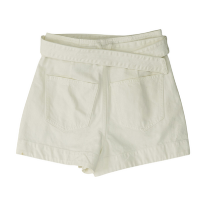 White Mini Skort