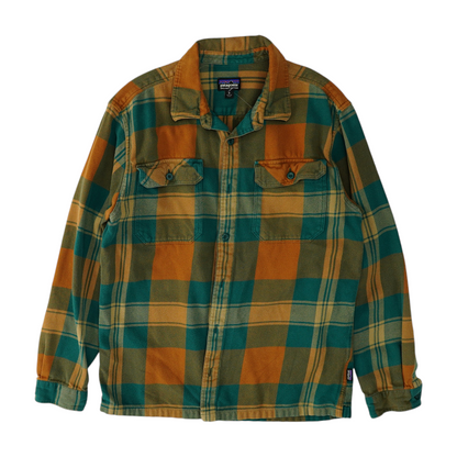 Multi Plaid Flannel Button Down