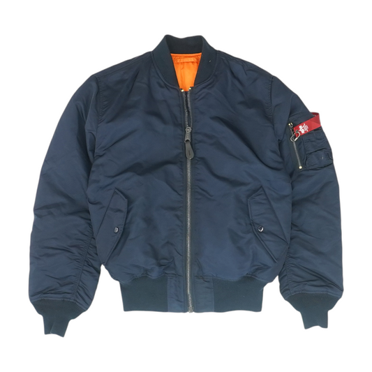 Navy Solid Jacket