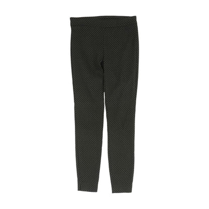 Black Geometric Dress Pants