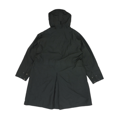 Black Plus Solid Rain Coat