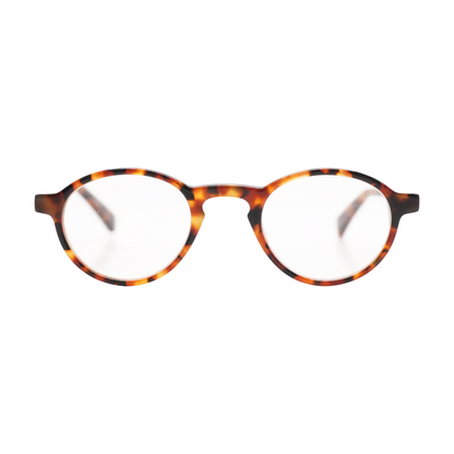 Tortoise Board Stiff Round Prescription Eyewear