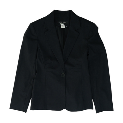 Black Solid Blazer