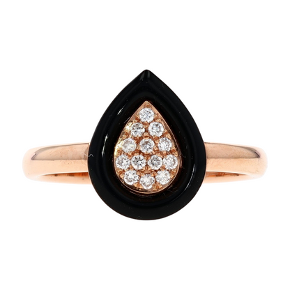 1/10 ctw 14K Rose Gold Diamond Fashion Ring