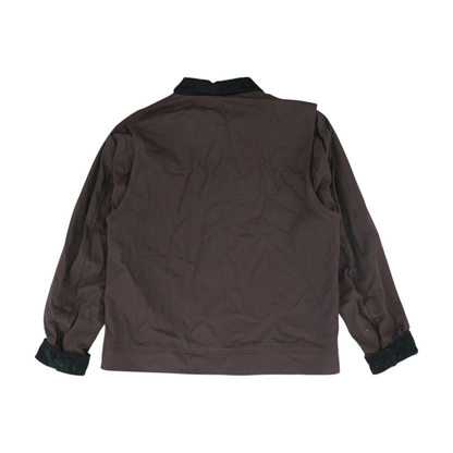 Brown Solid Jacket