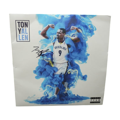 Tony Allen Grizzlies Jersey Retirement Commemorative Vinyl Record - Autographed