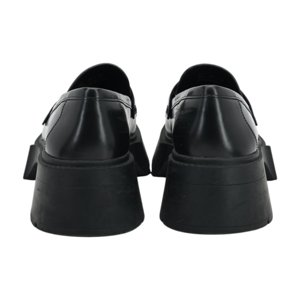 Black Slip-On Flats