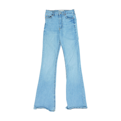Blue Bootcut Jeans