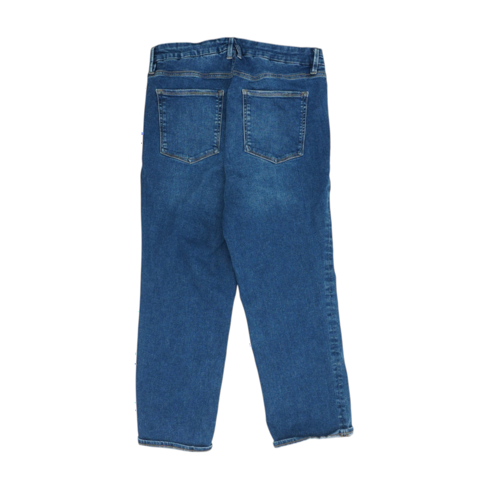 Good American Blue Straight Jeans – Image 2