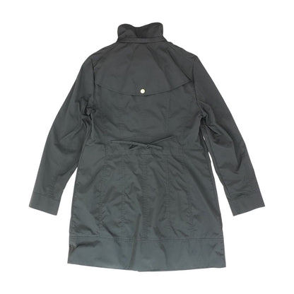 Black Solid Lightweight Coat