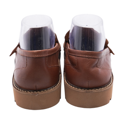 Brown Slip-On Flats