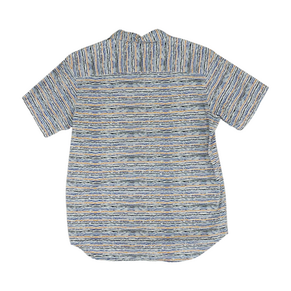 Multi Print Short Sleeve Button Down
