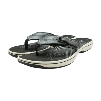 Black Flip-Flop Sandals
