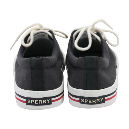 Navy Lace-Up Casual Shoes