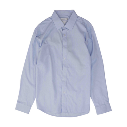 Blue Striped Long Sleeve Button Down