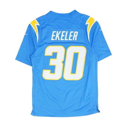 Men's Blue Los Angeles Chargers Short Sleeve Jersey