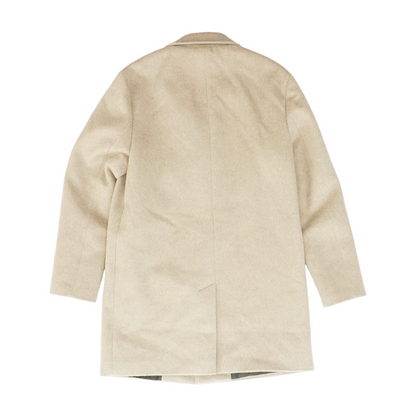 Beige Solid Coat