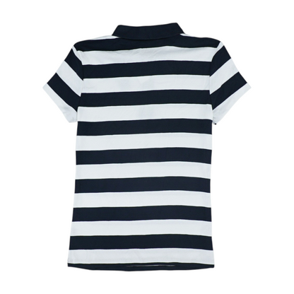 Navy Striped Blouse
