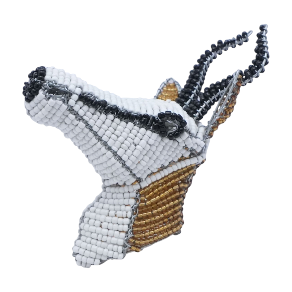 Handcrafted Beaded Figure