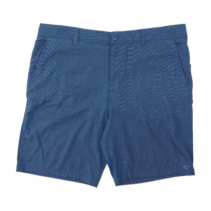 Blue Striped Chino Shorts