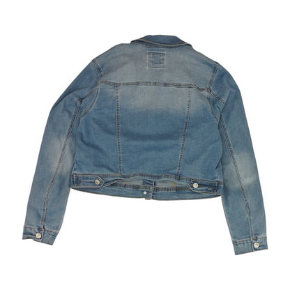 Blue Plus Solid Denim Jacket