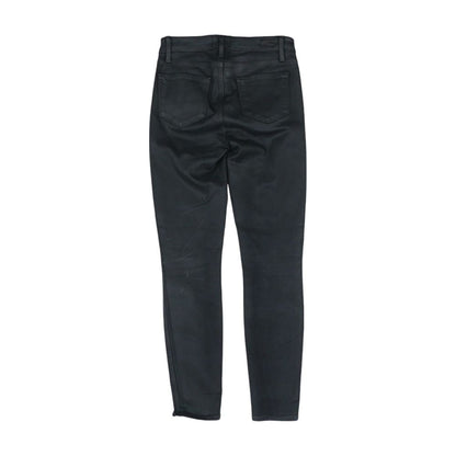 Black Solid Pants