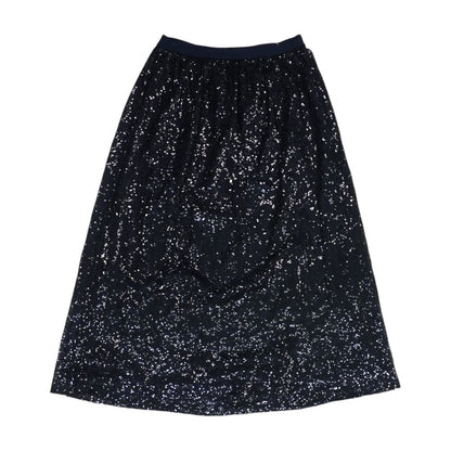 Navy Maxi Skirt