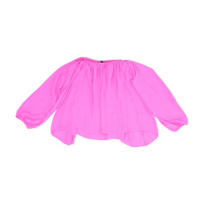 Neon Pink Blouse