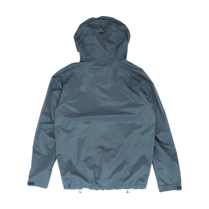 Gray Solid Rain Jacket