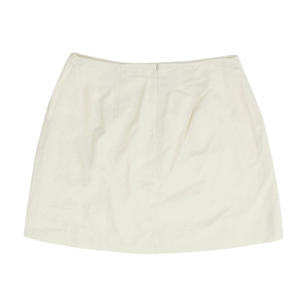 Parker Ivory Mini Skirt – Image 2