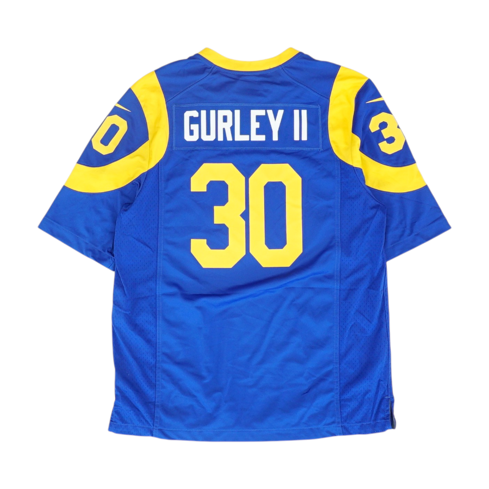 Men's Blue Los Angeles Rams Short Sleeve Jersey
