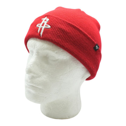 Red Houston Rockets Beanie Hat