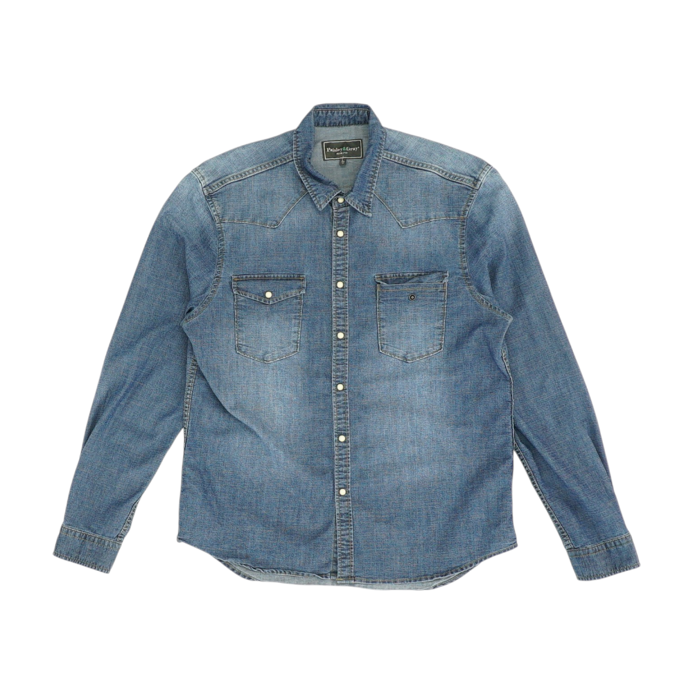 Blue Button Down