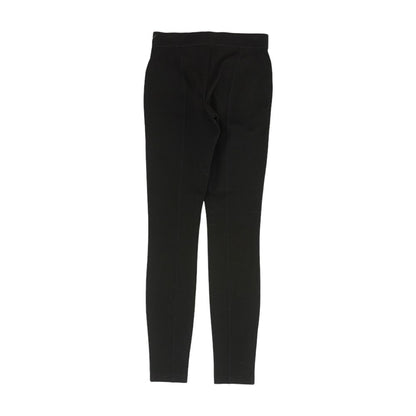 Black Solid Pants
