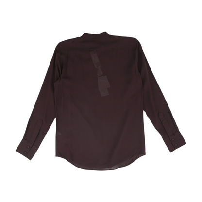 Burgundy Button Down