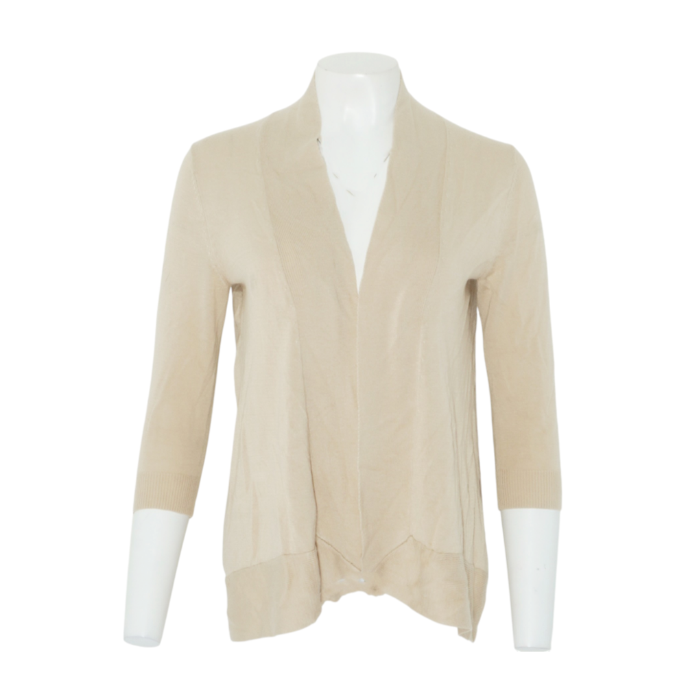Beige Cardigan Sweater