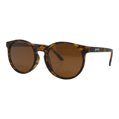 Tortoise Nine Dollar Pour Over Round Sunglasses