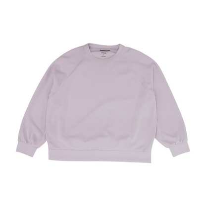 Lavender Solid Sweatshirt Pullover